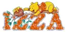 izza winnie orange
