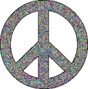 animated peace sign