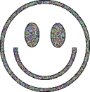 animated happy face