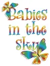 butterfly babies in the sky