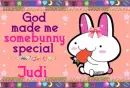 Judi- God made me