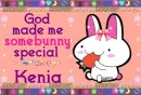 Kenia- God made me special