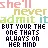 Always on her mind ..