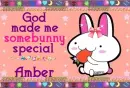 Amber- God made me 