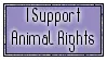 i support animal rights