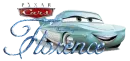 pixar cars flo florence