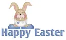 baby bunny happy easter