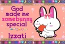 Izzati- God made me special
