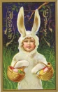 Easter bunny child