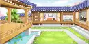 Korea 's traditional house(Han-ok)