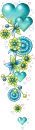 corazon azul