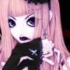 pink gothic girl 