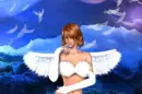 sexy yuna with wings