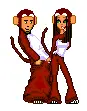 Monkey Couple