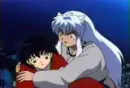 InuYasha  checking on Kagome