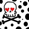 Skull heart