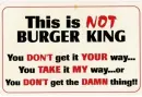 Burger King Sign