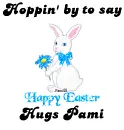 Hoppin' by to say Happy Easter - Pami