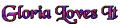 Gloria Loves It