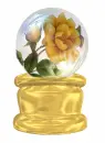 Yellow Rose globe