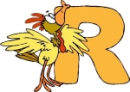 r for rooster