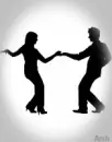 dancing couple