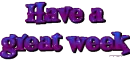 have a great week