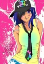 Rainbow girl