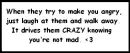 Angry?