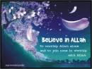 believe in God