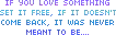 set it free