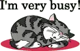 I'm verry busy