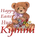 happy easter hugs kymmi