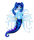 Exotic Blue Mermaid!