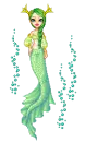 Green Exotic Mermaid!