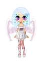 Adorable Angel in a Babydoll Dress!