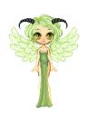 Green horned Angel!