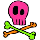 girly skull i guess