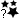 black_question_mark and black sTars