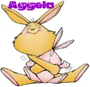 Aggela's hugs bunny