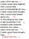 i love u!