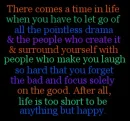 There comes a time in life