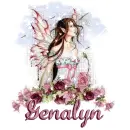 Genalyn - Fairy Rose Sparkle Tag
