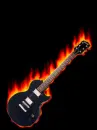 Flame Les Paul 