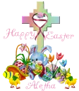 Happy Easter Cross- Aletha