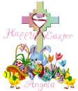 Happy Easter Cross-Angela
