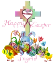 Happy Easter Cross- Ingrid