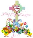 Happy Easter Cross-Judi