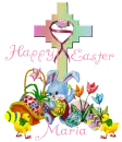 Happy Easter Cross-Maria