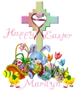 Happy Easter Cross-Marilyn
